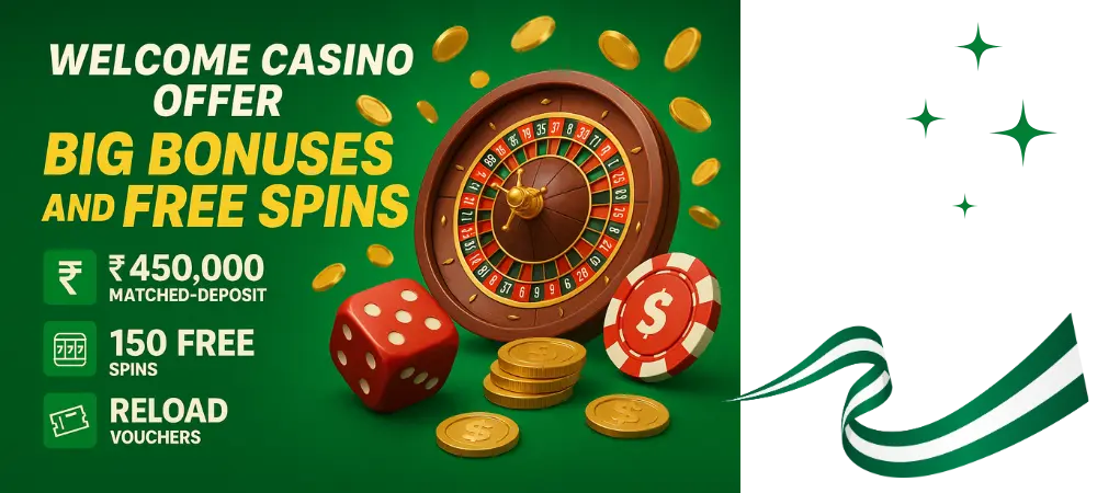 Welcome Casino Offer – Big Bonuses and Free Spins